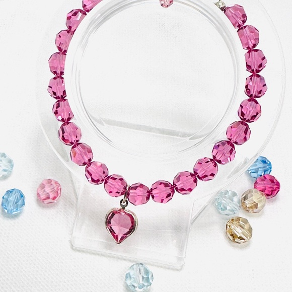 Crystals by Swarovski Bracelet, Beaded Bracelet, Sparkling Jewelry, Gift for Her - Picture 3 of 16